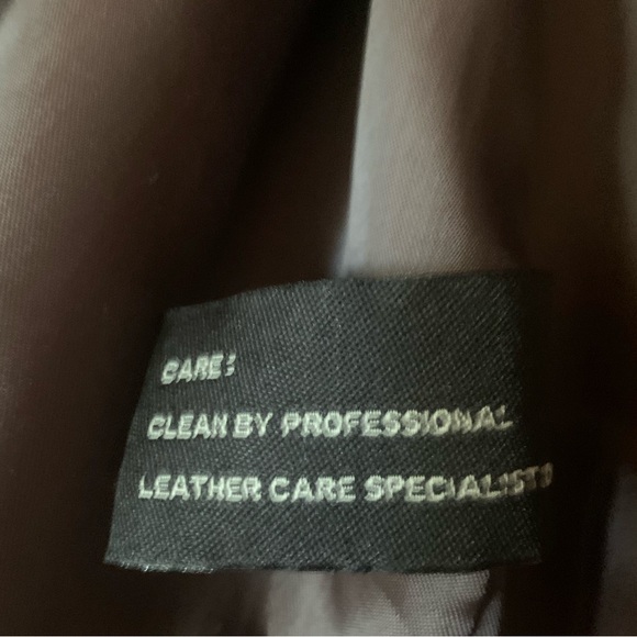 Jos A.Bank Brown Lambskin Leather Blazer - Picture 7 of 10